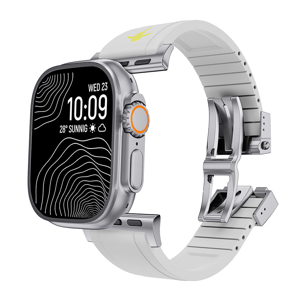 The Shark — Fine Watchmaking Grade FKM Apple Watch Band