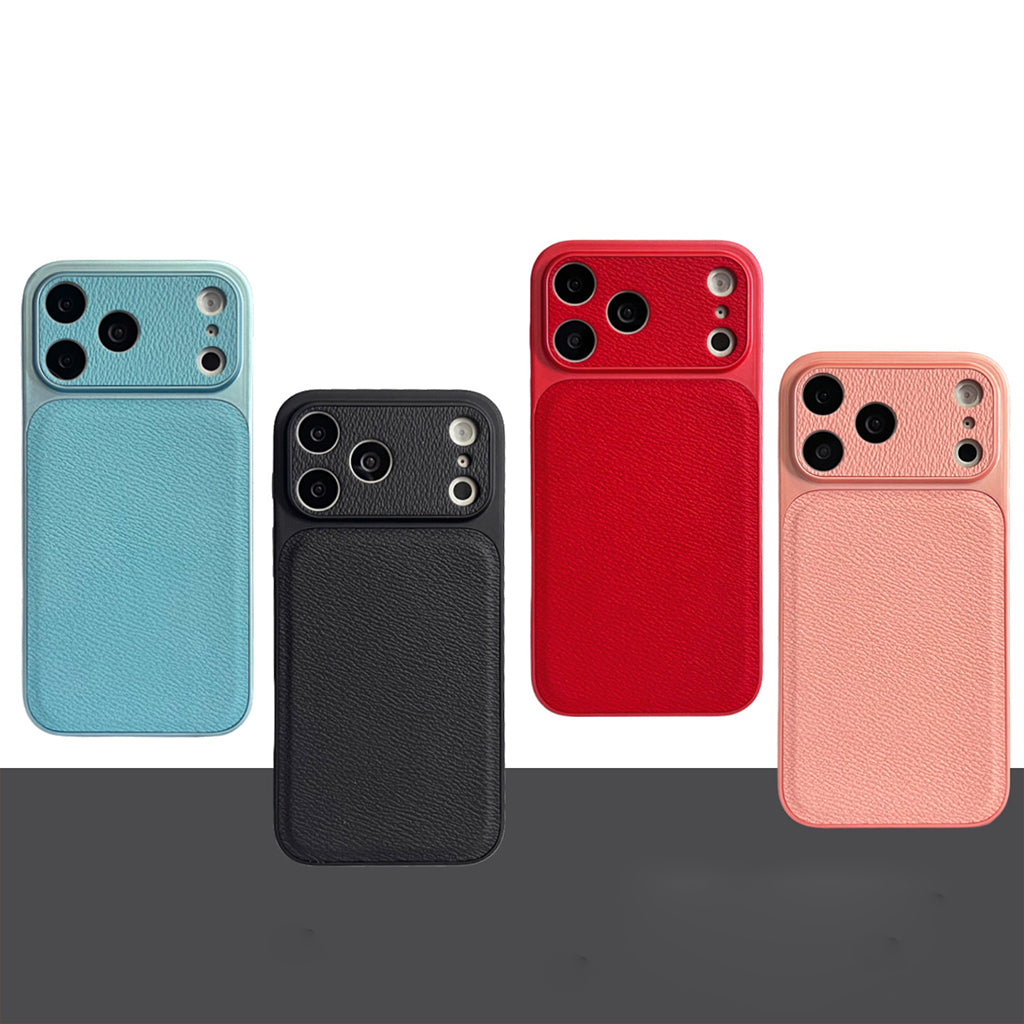 Textured Artisan Leather Case For iPhone