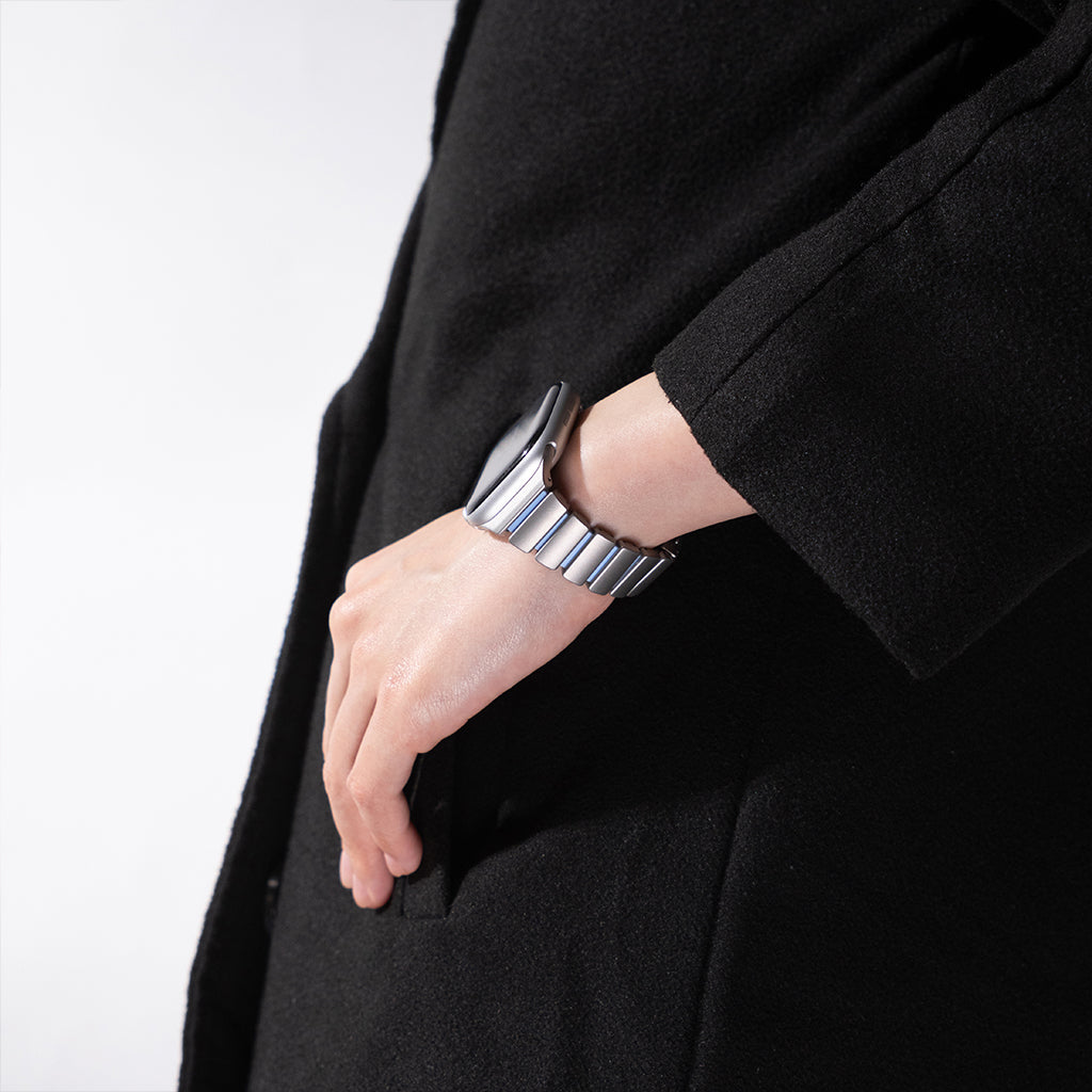 GEMINI  Magnetic Stainless Steel Band For Apple Watch