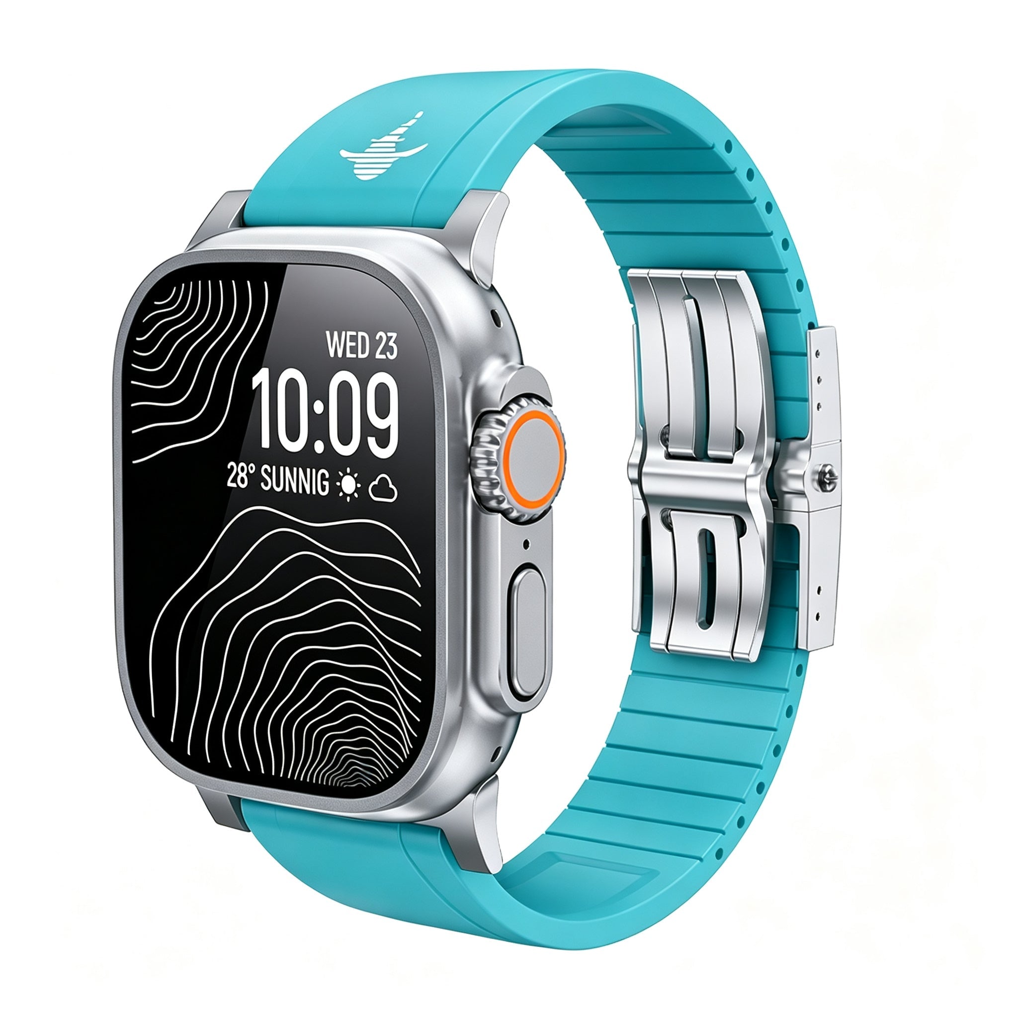 The Shark — Fine Watchmaking Grade FKM Apple Watch Band