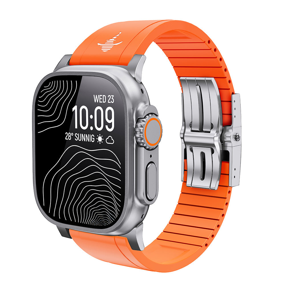 The Shark — Fine Watchmaking Grade FKM Apple Watch Band