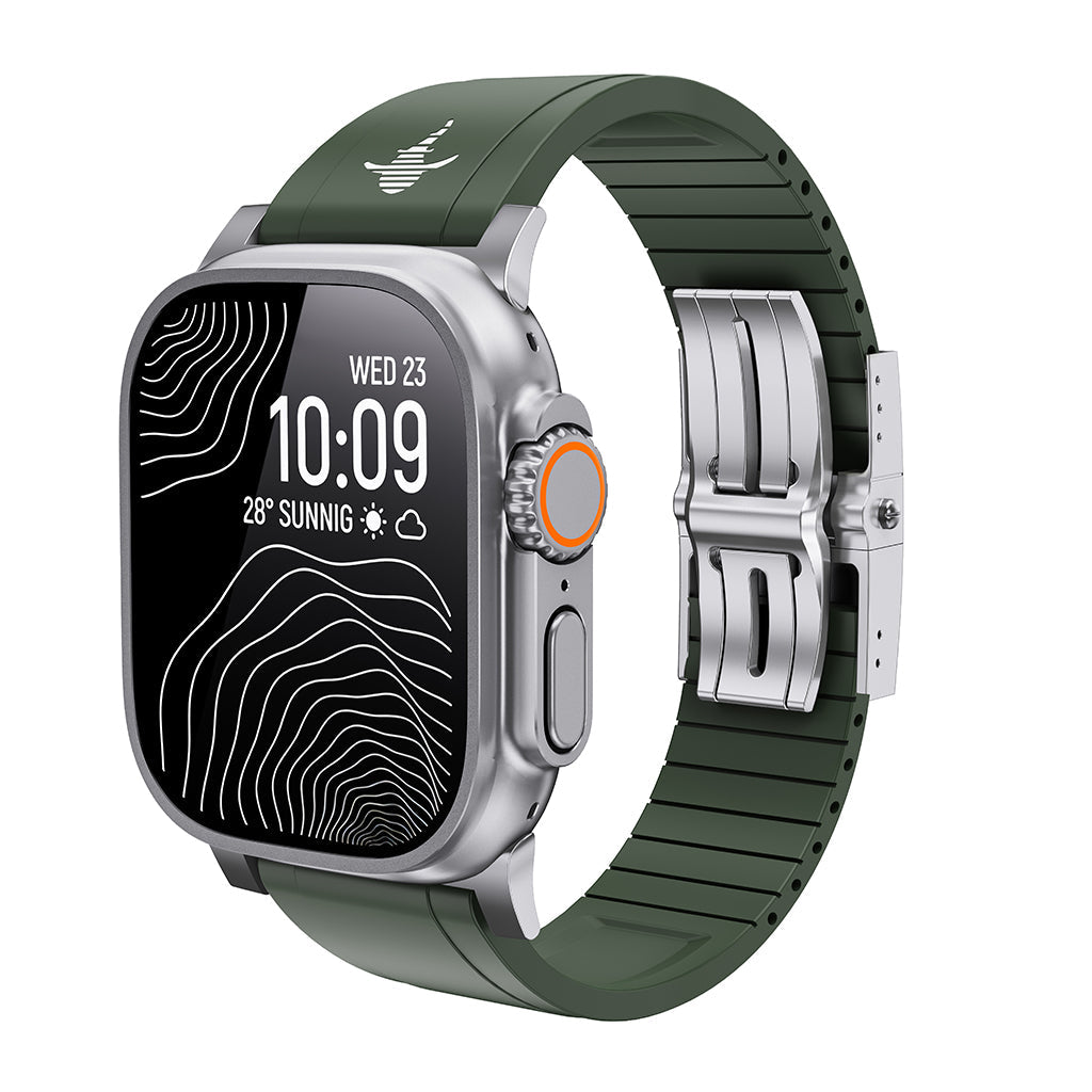 The Shark — Fine Watchmaking Grade FKM Apple Watch Band