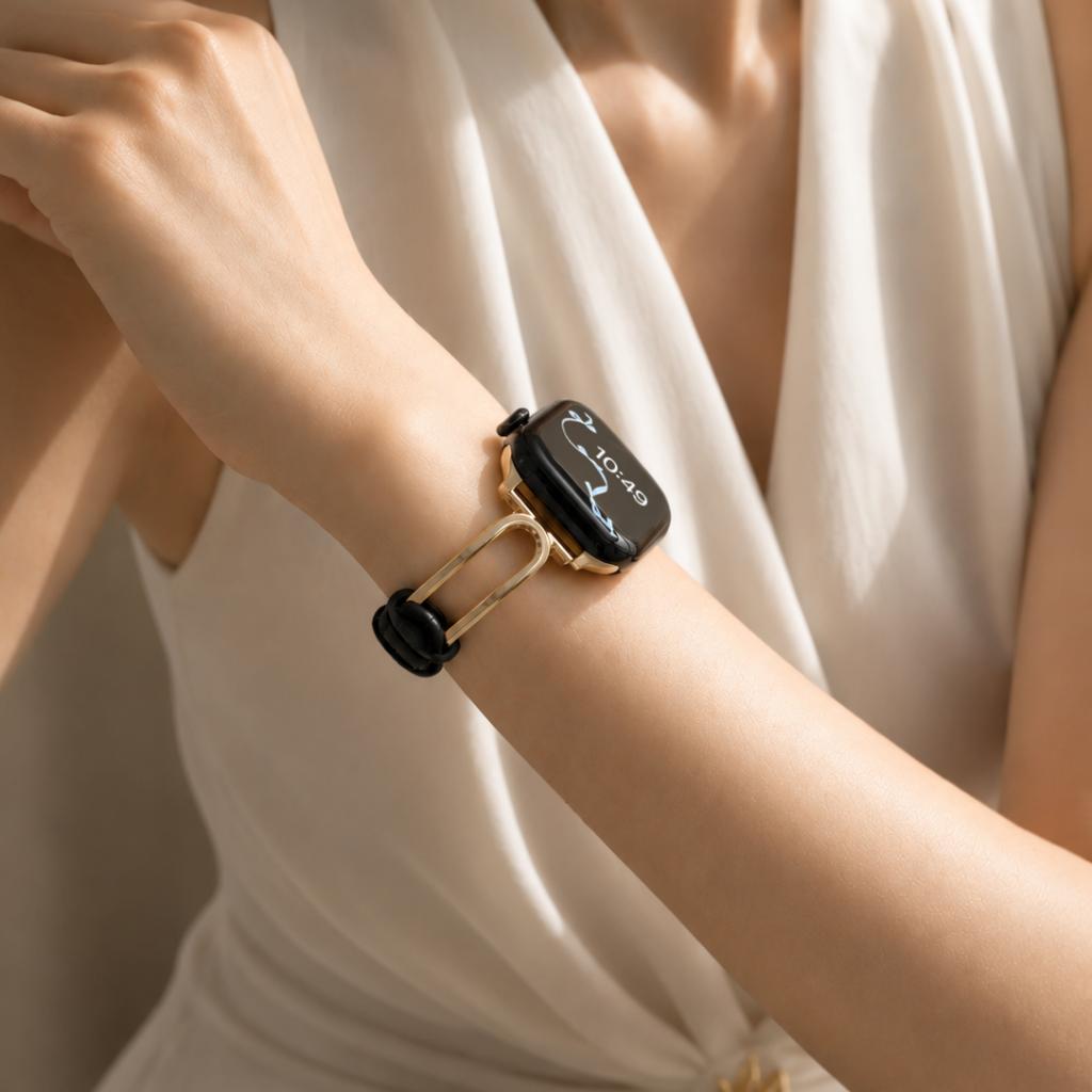 The Margaux Leather  For Apple Watch Strap