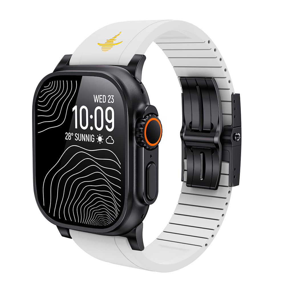 The Shark — Fine Watchmaking Grade FKM Apple Watch Band