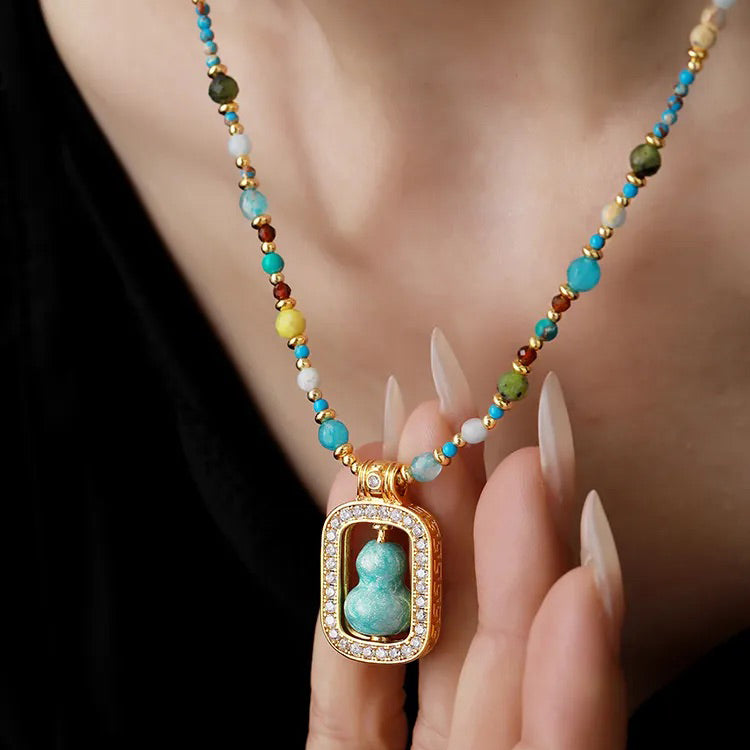 The Modern Vintage Turquoise Necklace