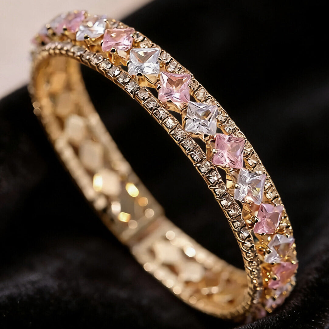 Luxe Filigree Gemstone Bracelet
