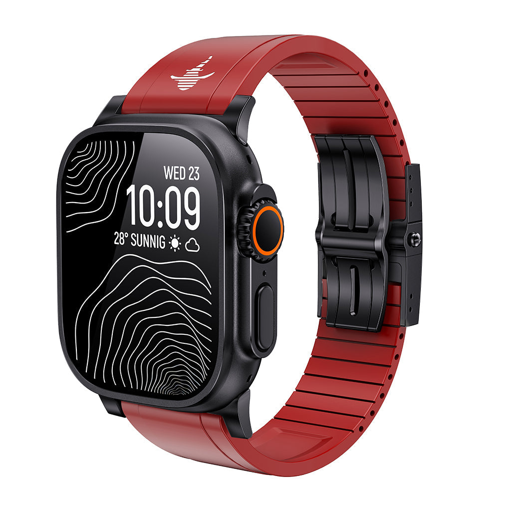 The Shark — Fine Watchmaking Grade FKM Apple Watch Band