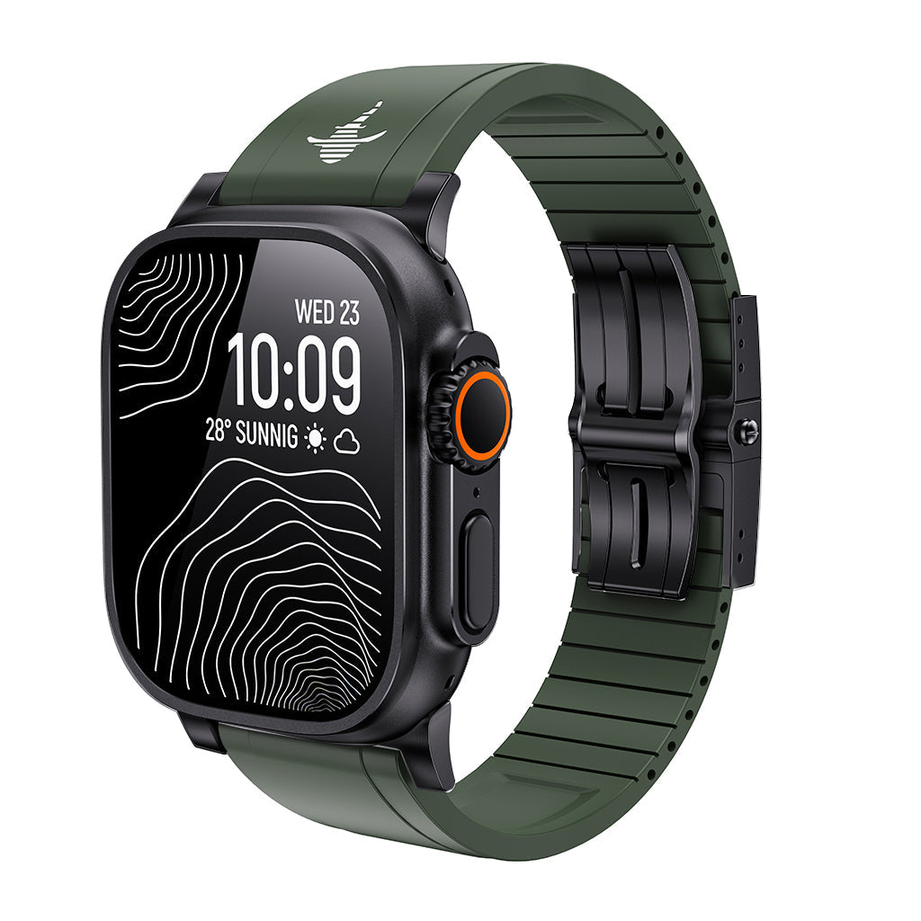 The Shark — Fine Watchmaking Grade FKM Apple Watch Band