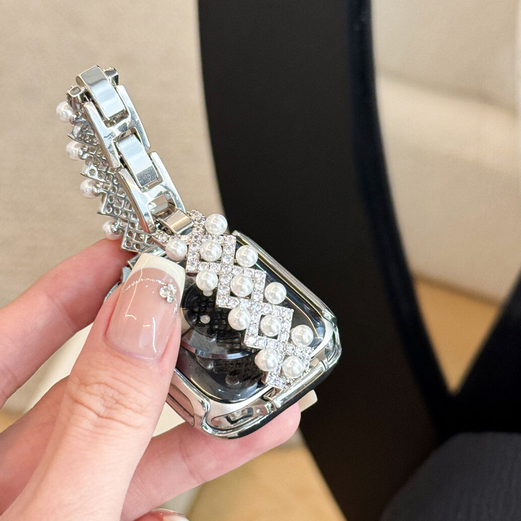 Luxury pearl Bracelet For Apple Watch