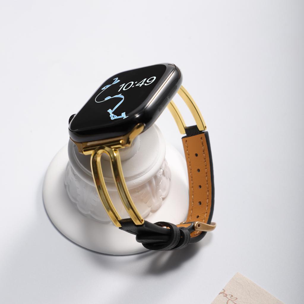 The Margaux Leather Apple Watch Strap