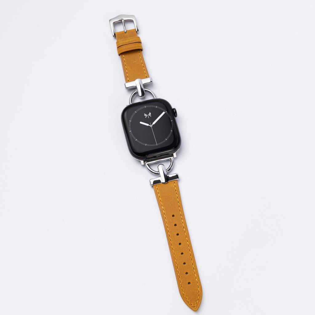 Modern Classic Embossed Leather Strap