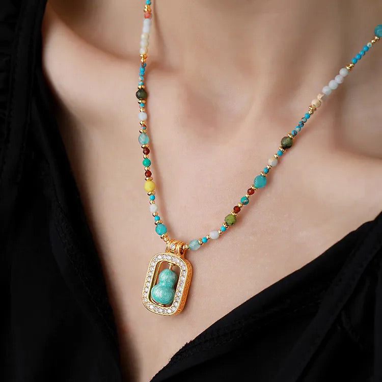 The Modern Vintage Turquoise Necklace