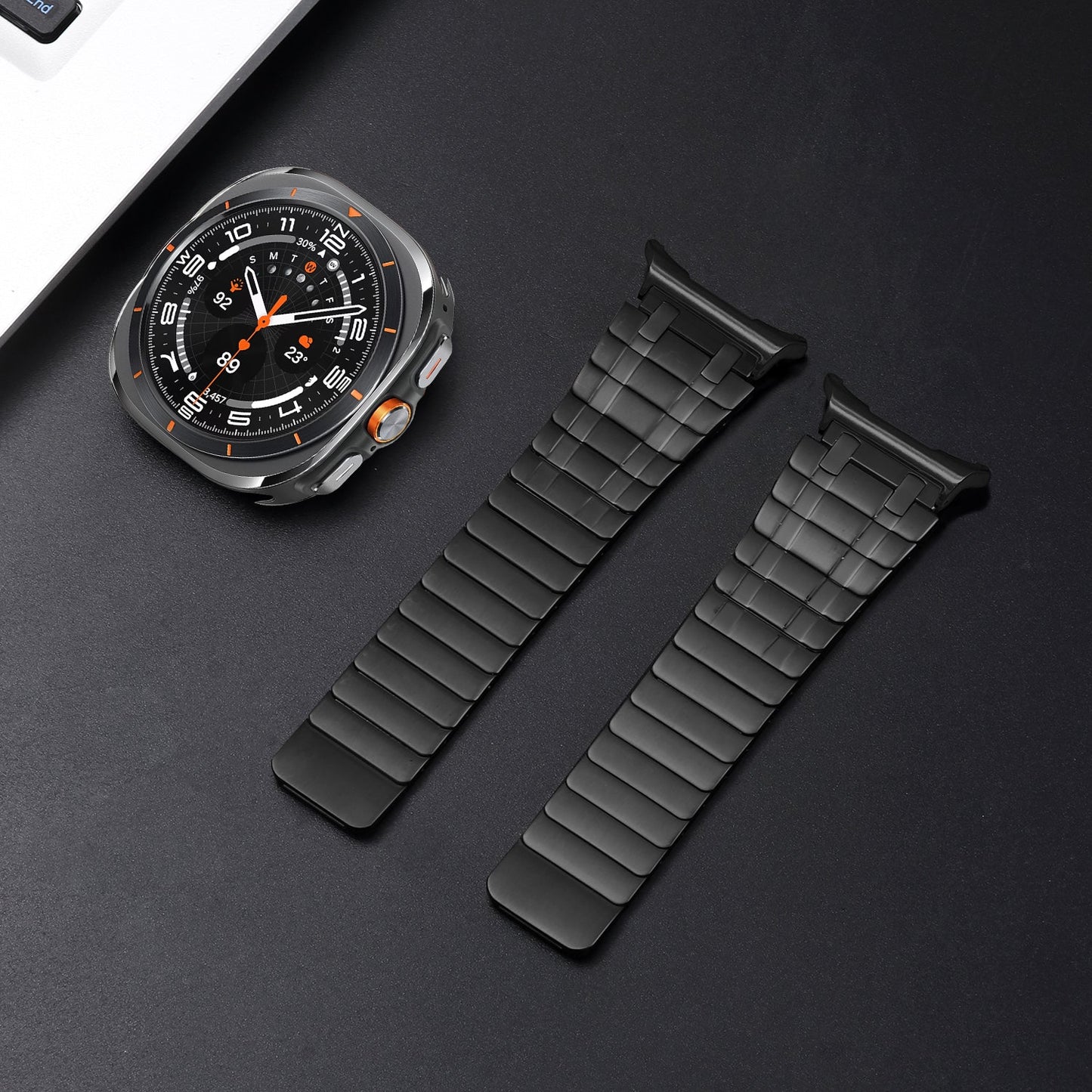 AP Stainless Steel Magnetic Band For Samsung Watch 7 Ultra