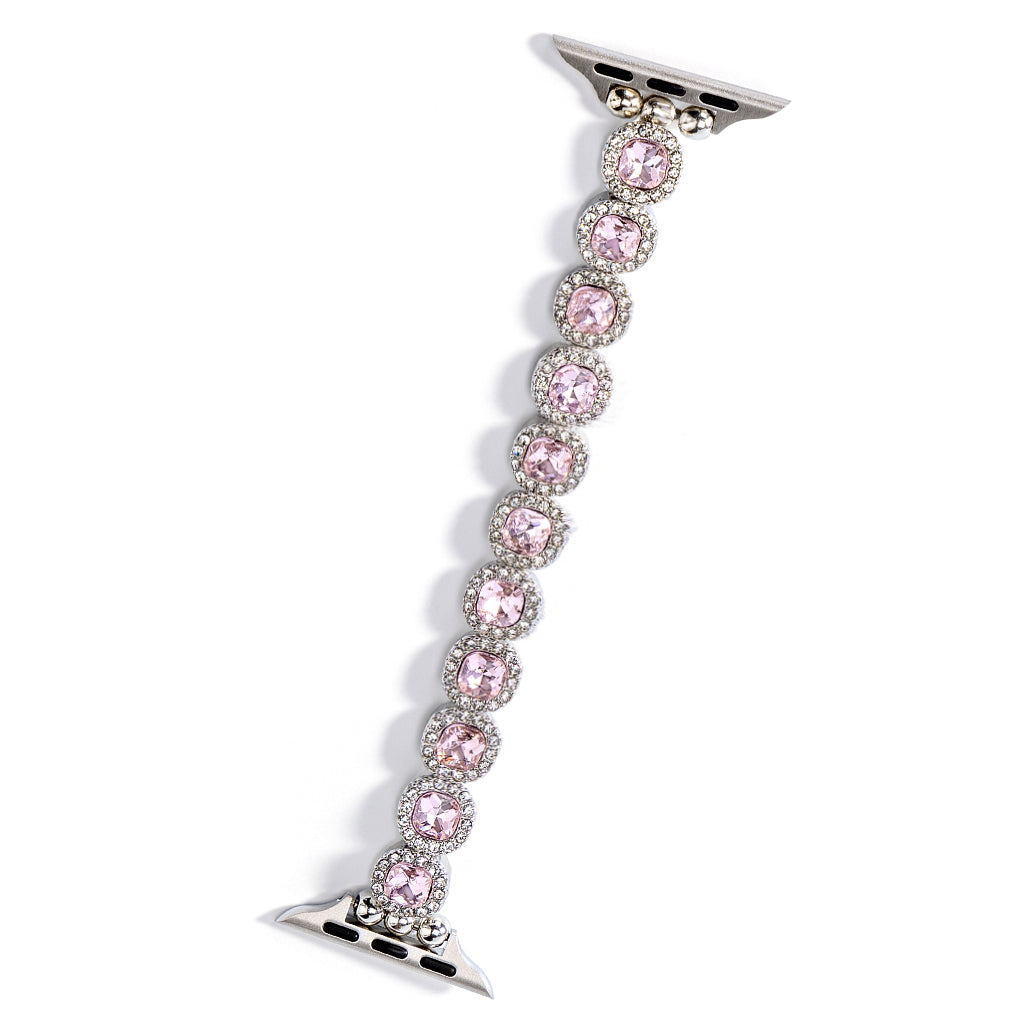 Rainbow Rhinestone Charm Bracelet