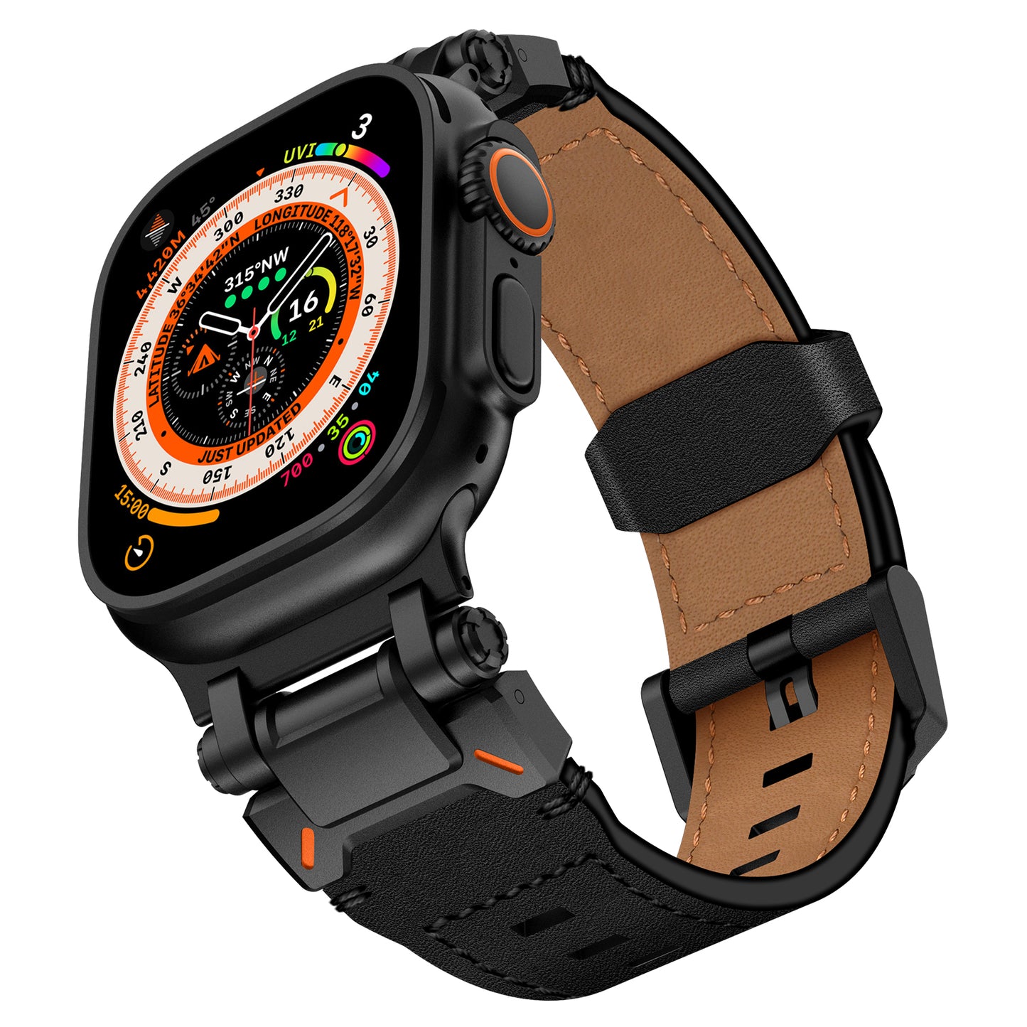 Explorer Crazy Horse Leather Band For Apple Watch