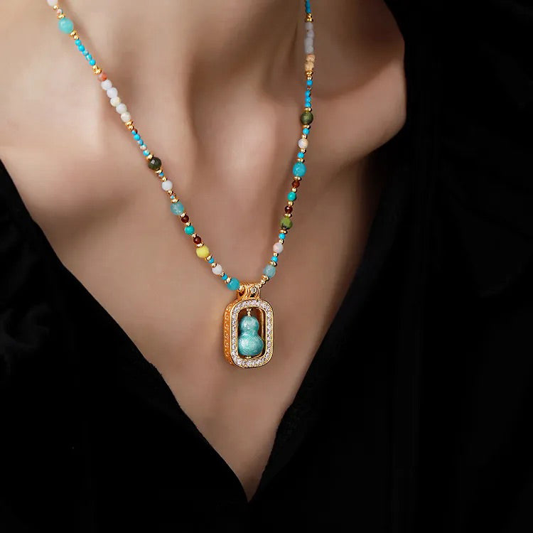 The Modern Vintage Turquoise Necklace