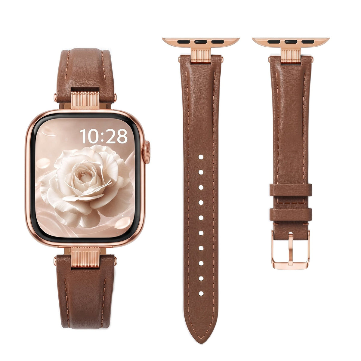 The Tapered Leather Strap For Apple Watch