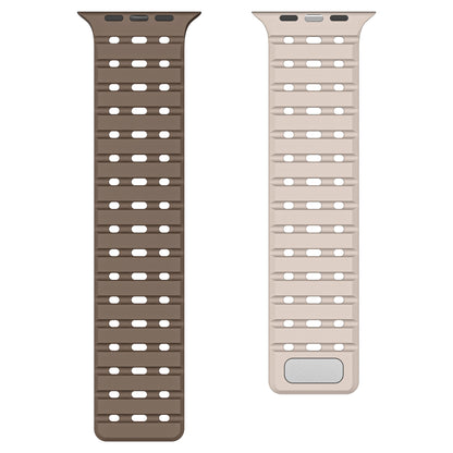 AW Breathable Magnetic Silicone Strap For Apple Watch