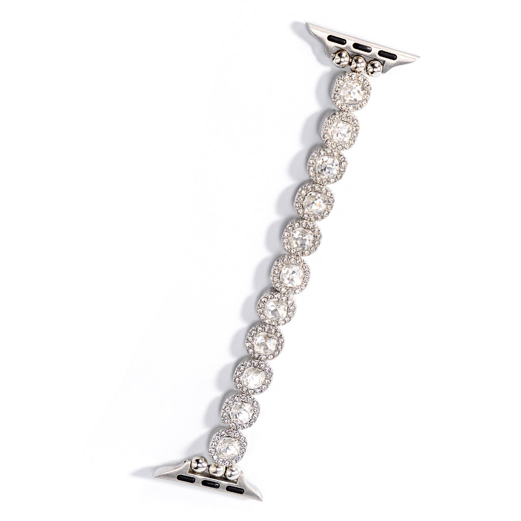 Rainbow Rhinestone Charm Bracelet