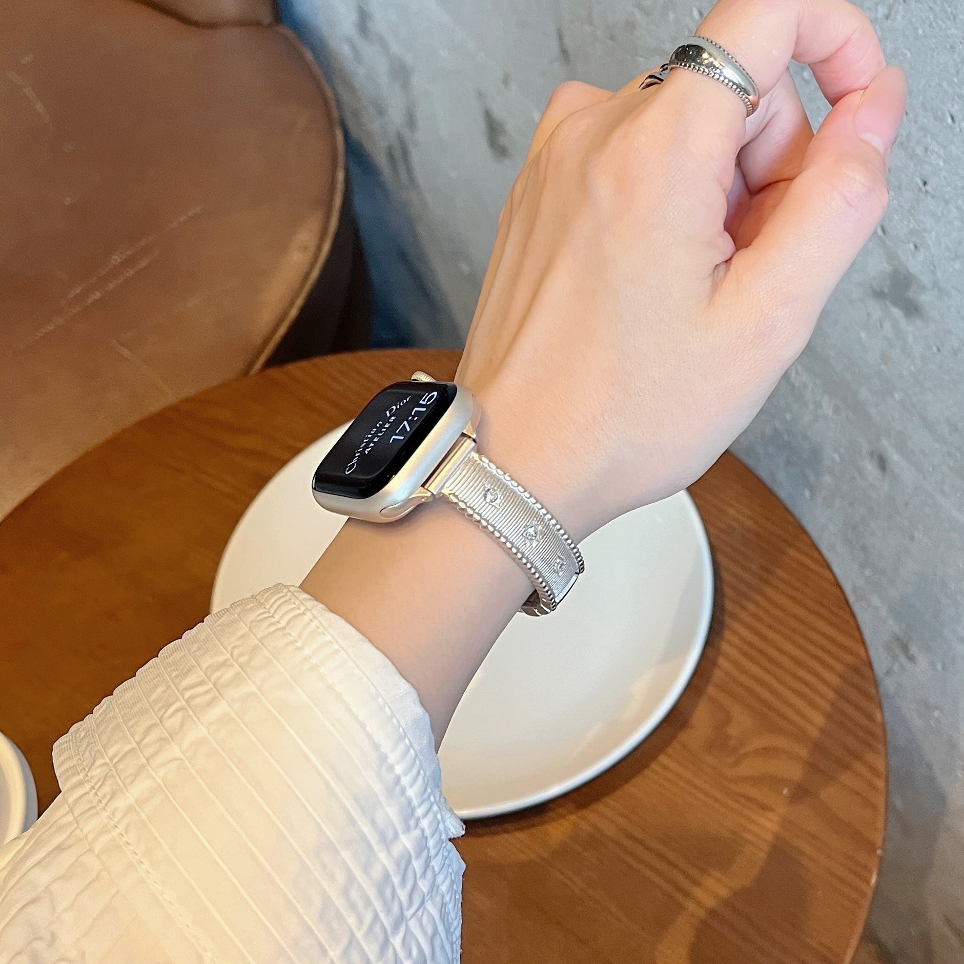 Metal Diamond Bracelet For Apple Watch