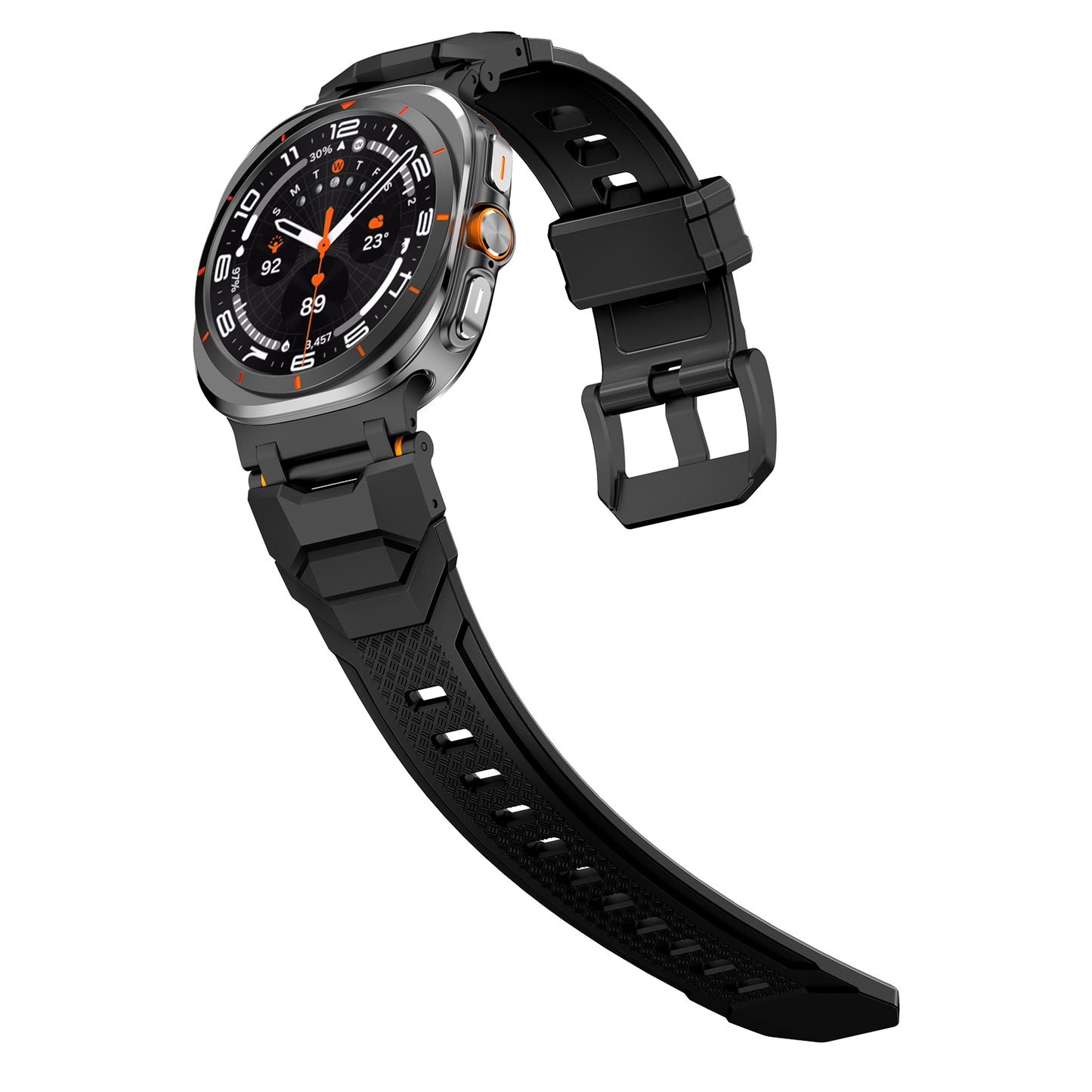 Sharp Wings FKM Rubber Band For Samsung Watch 7 Ultra