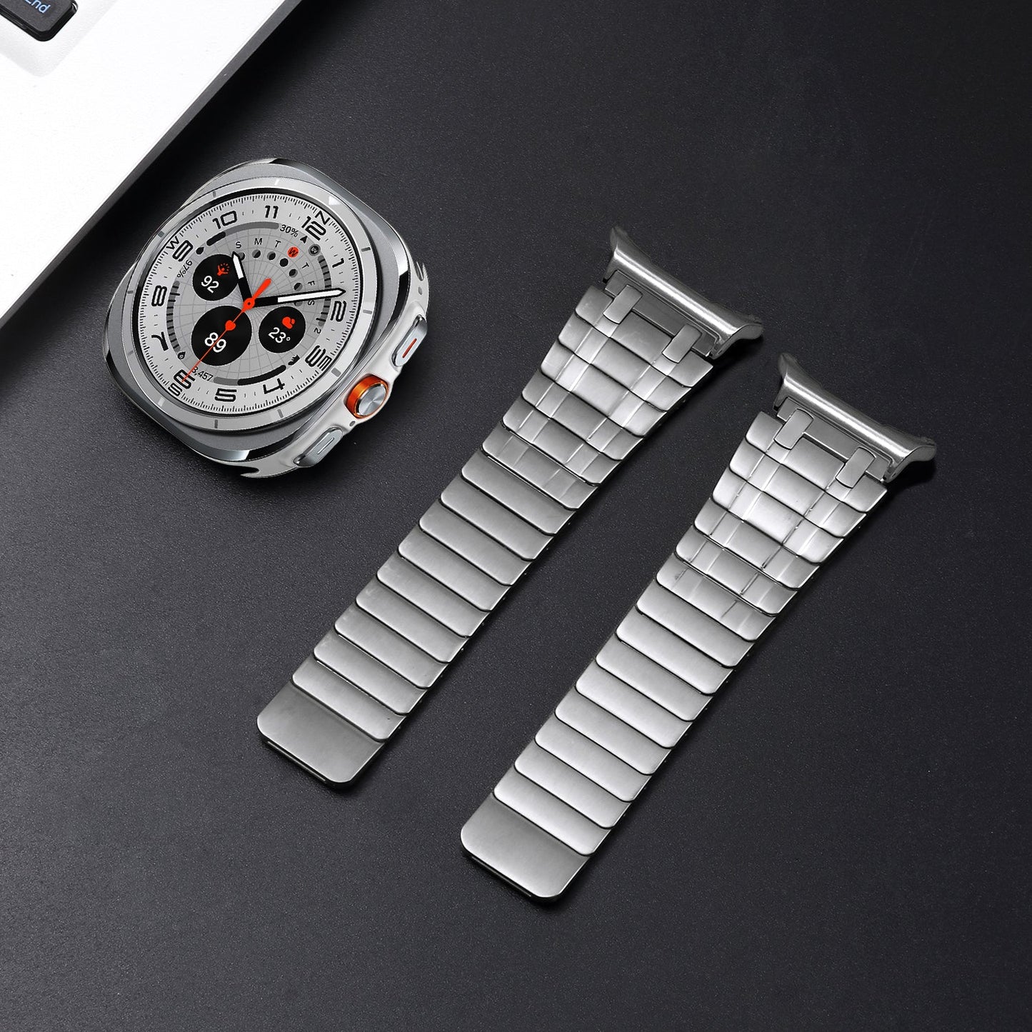 AP Stainless Steel Magnetic Band For Samsung Watch 7 Ultra