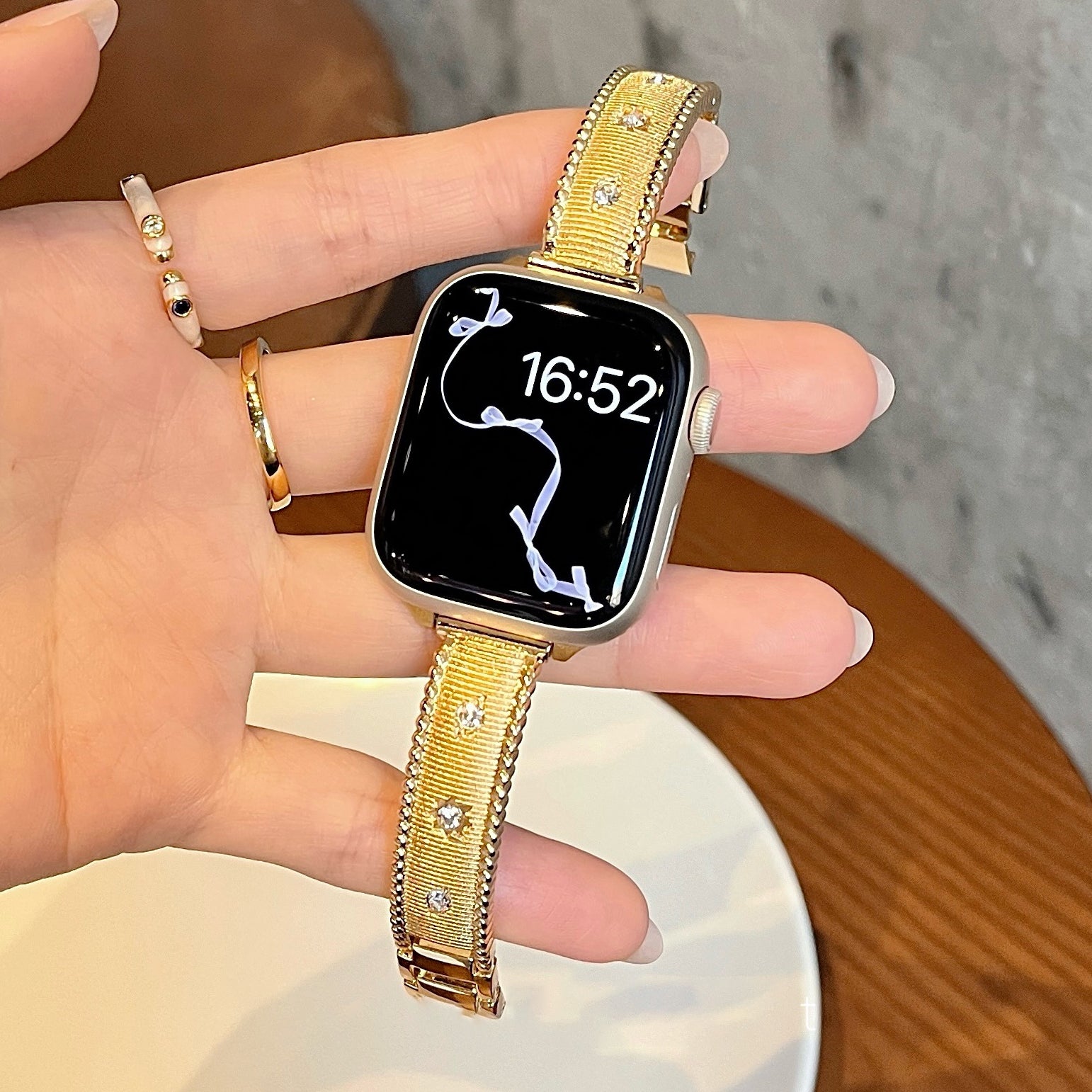 Metal Diamond Bracelet For Apple Watch