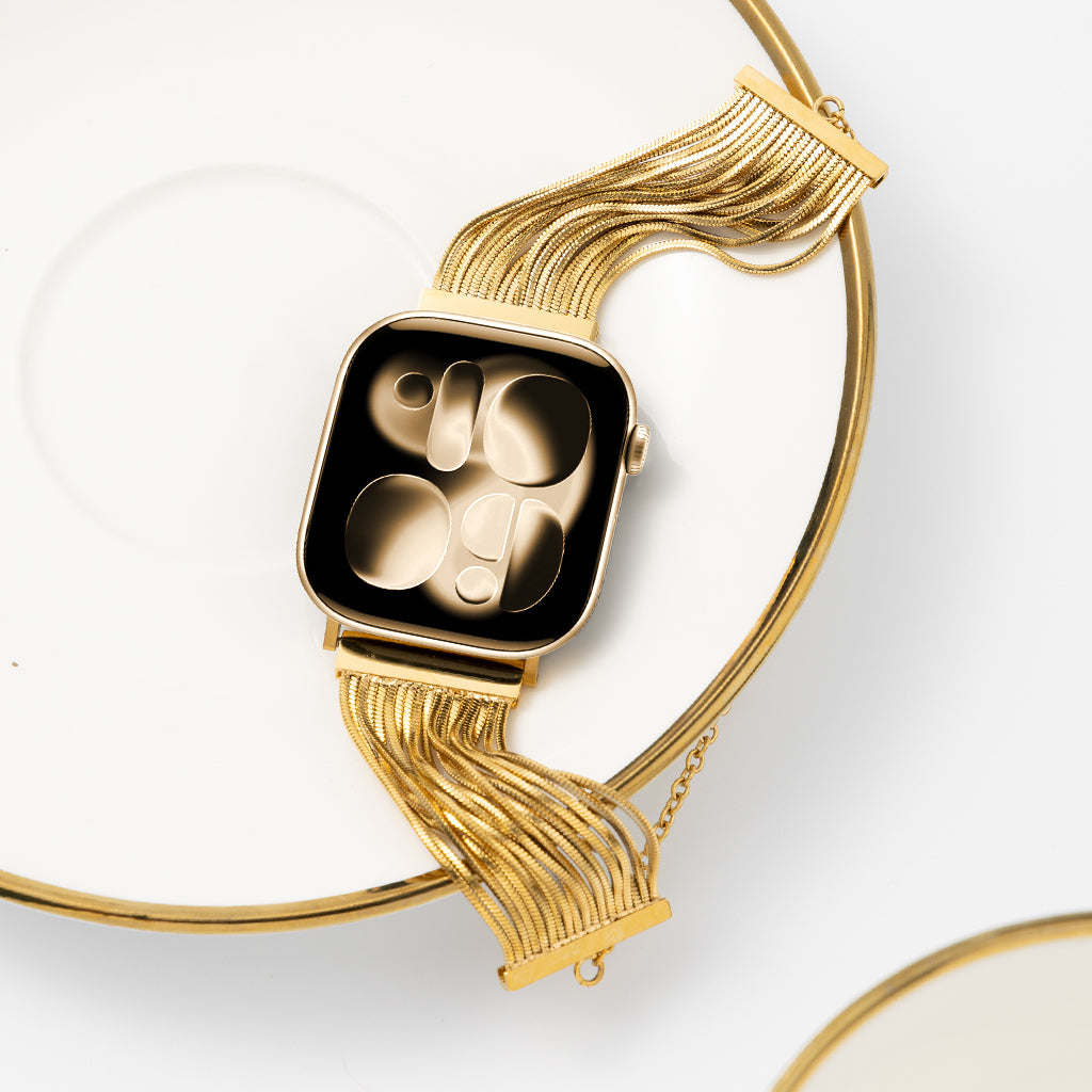 Boho Metallic Tassel Bracelet