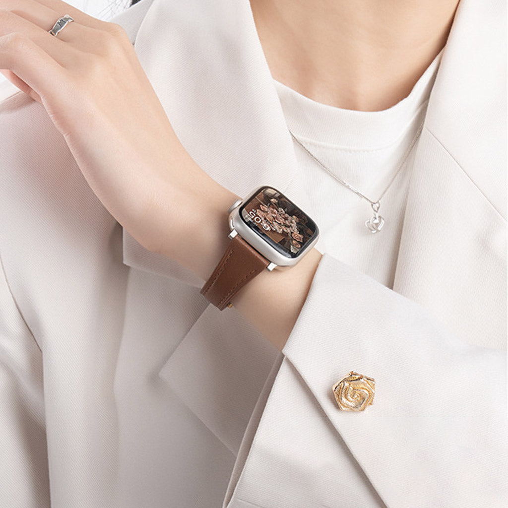 The Charmed Slim Leather Strap