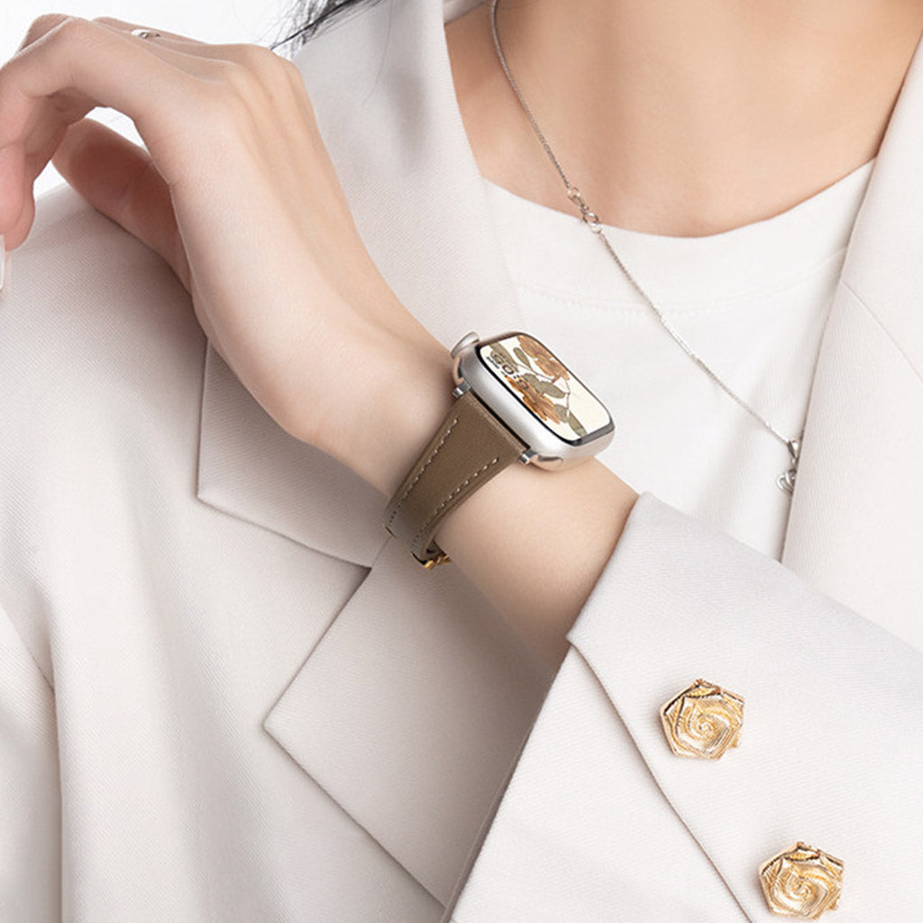 The Charmed Slim Leather Strap