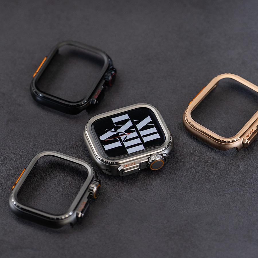 ULTRA LOOK-Rugged Titanium Alloy Case For Apple Watch