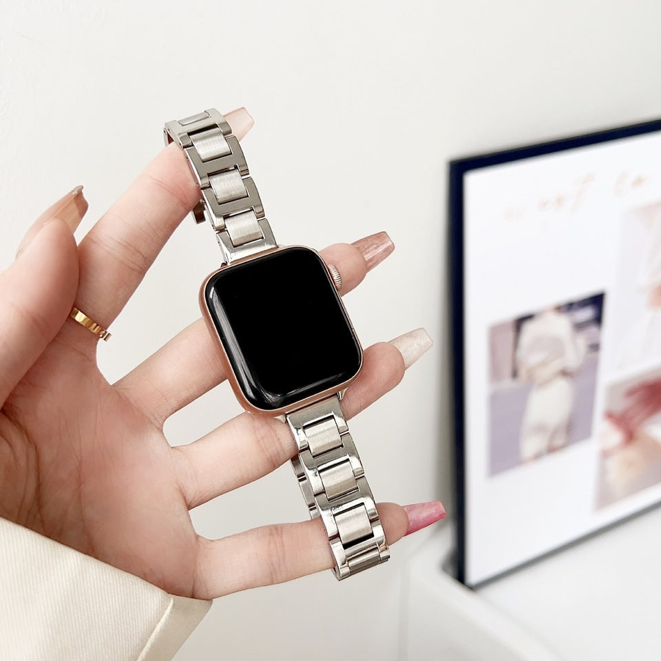 Classic Stainless Steel Band For Apple Watch