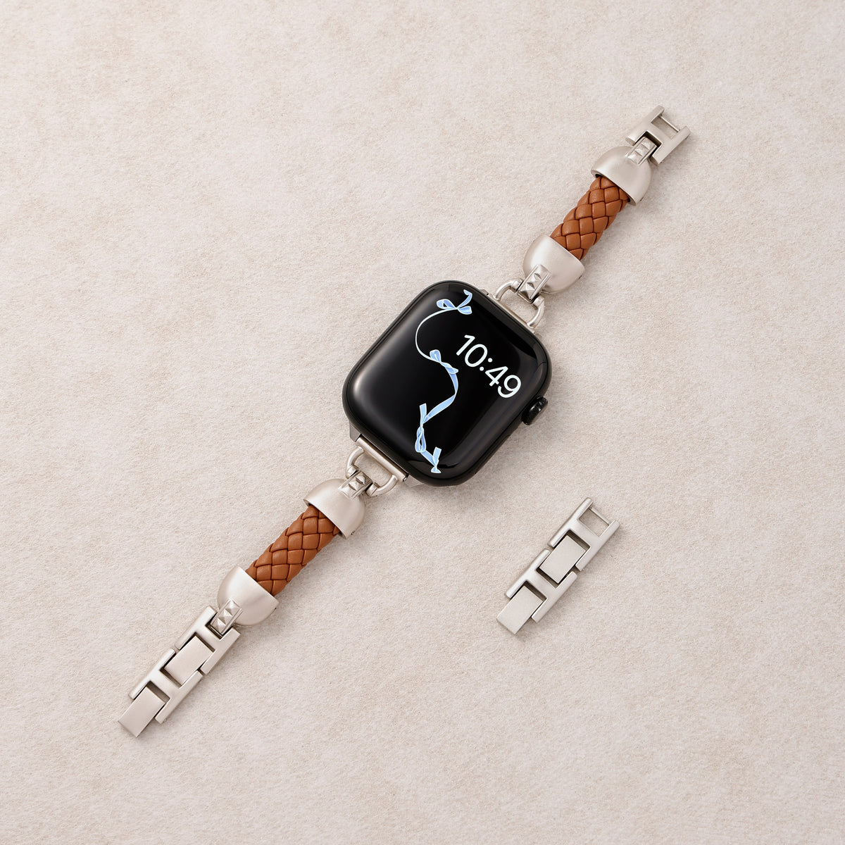The Petite Braided Leather Bracelet