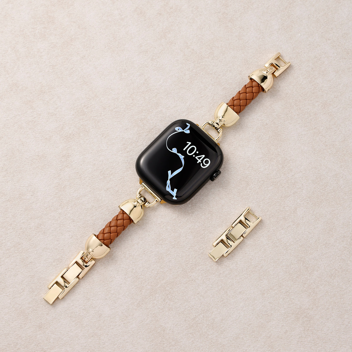 The Petite Braided Leather Bracelet