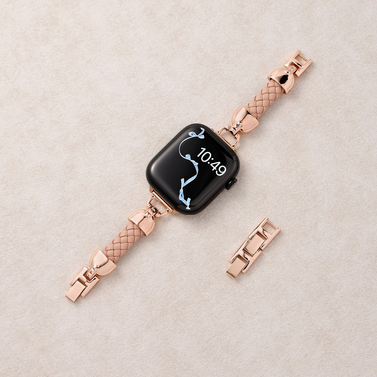 The Petite Braided Leather Bracelet