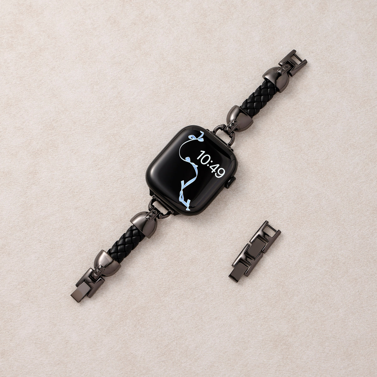 The Petite Braided Leather Bracelet