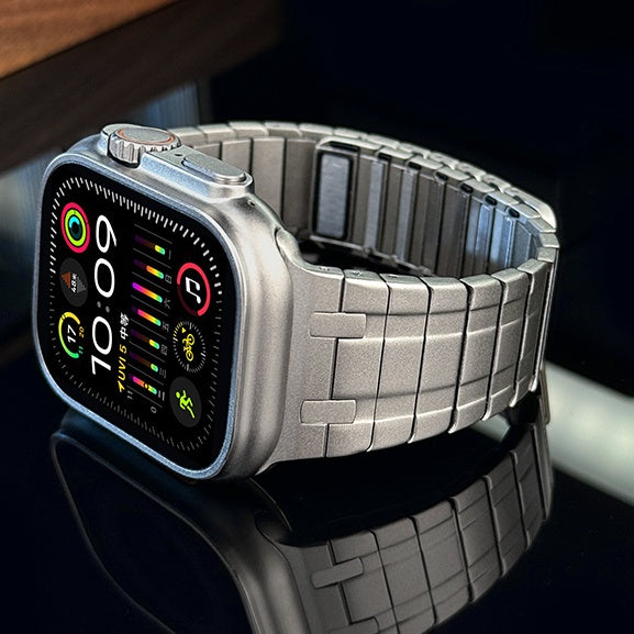 AP Frosted Stainless Steel Magnetic Band For Apple Watch