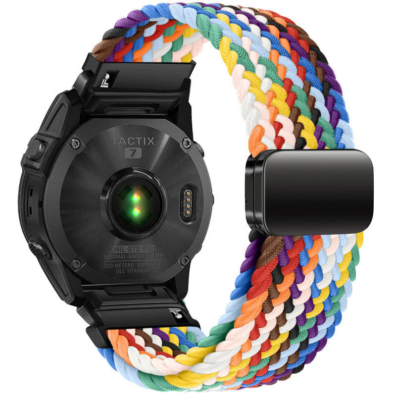 Garmin Quick Fit Magnetic Buckle Nylon Braided Band