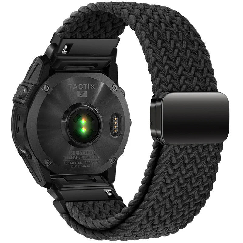 Garmin Quick Fit Magnetic Buckle Nylon Braided Band
