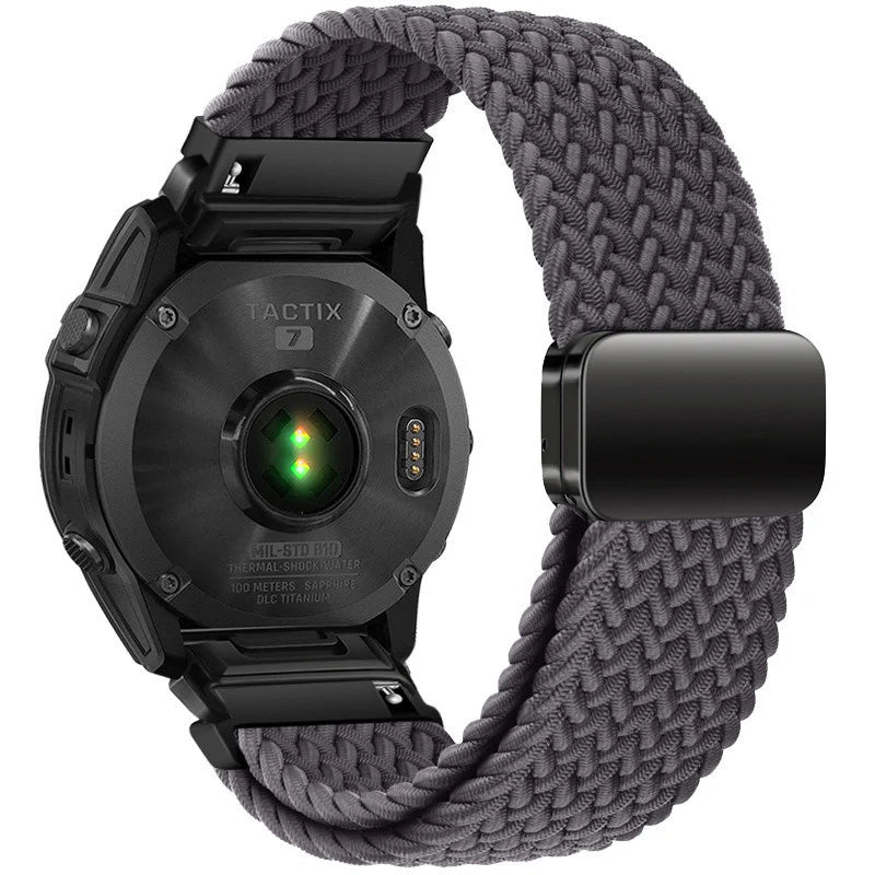 Garmin Quick Fit Magnetic Buckle Nylon Braided Band