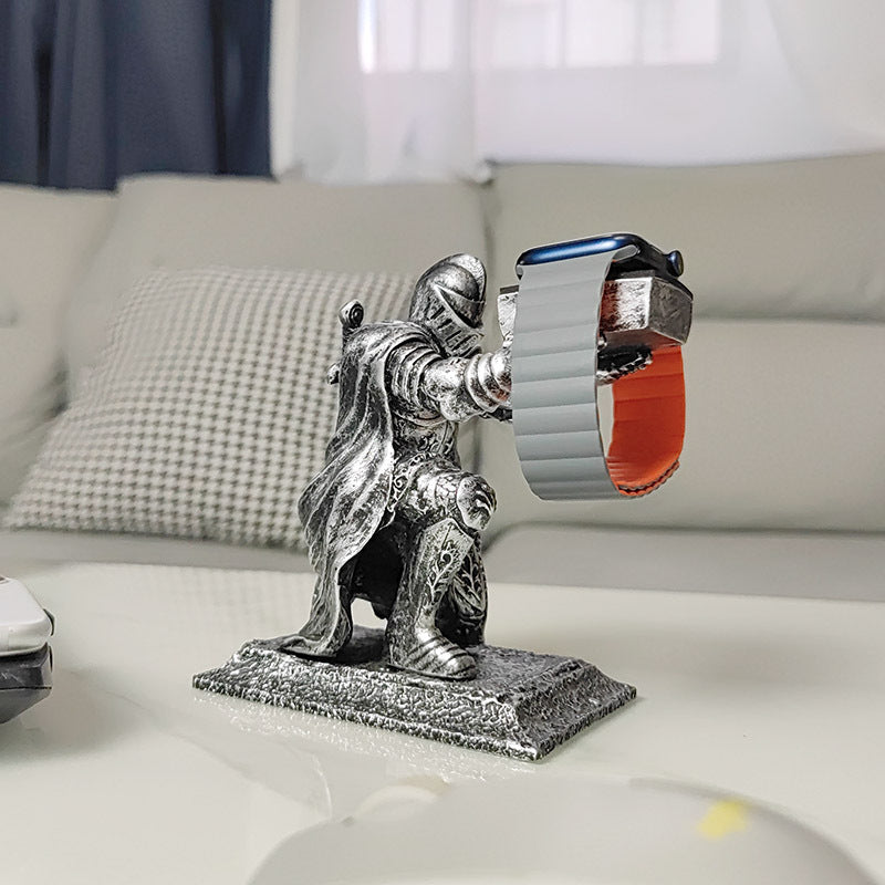 Guardian of Timepiece Medieval Watch Holder