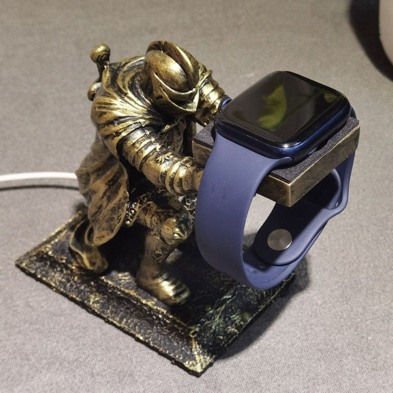 Guardian of Timepiece Medieval Watch Holder