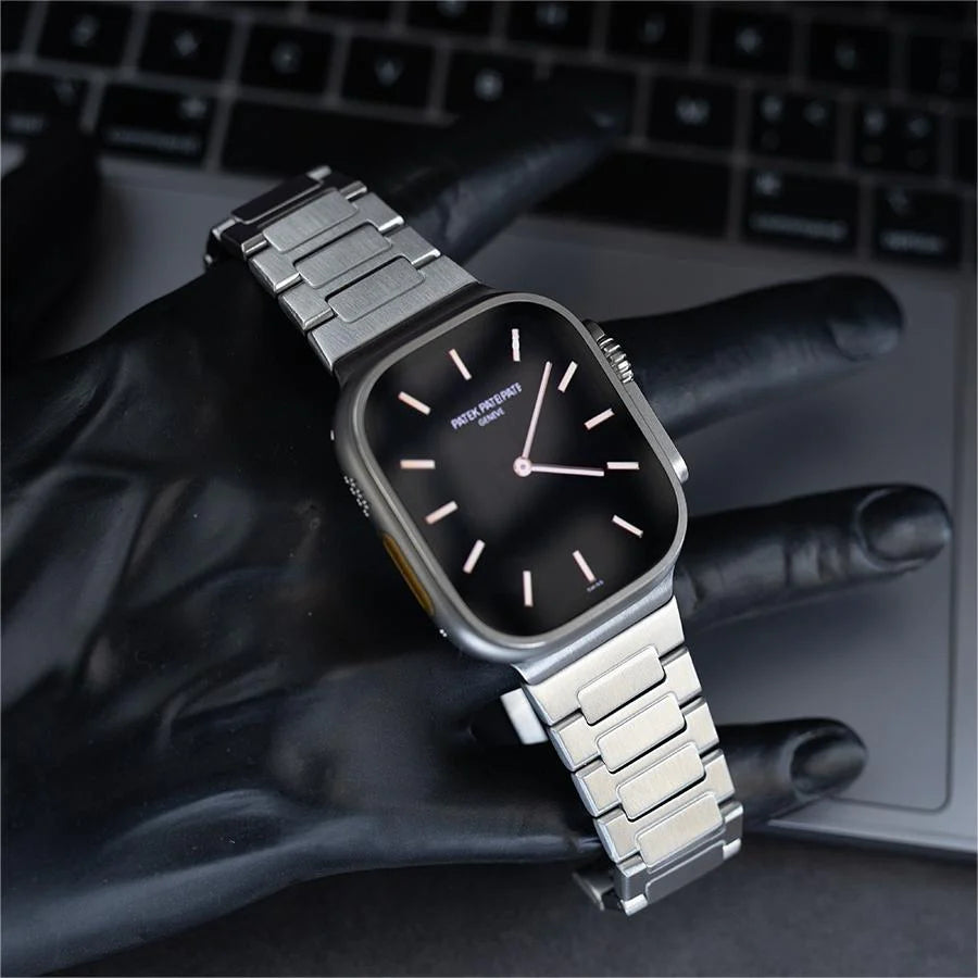 Old Money Luxurious Titanium Band For Apple Watch