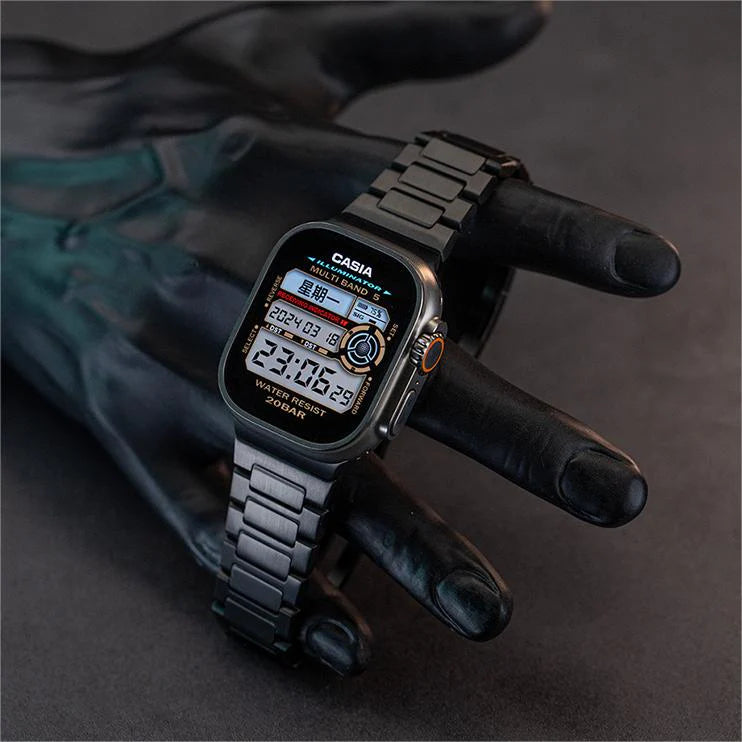 Old Money Luxurious Titanium Band For Apple Watch