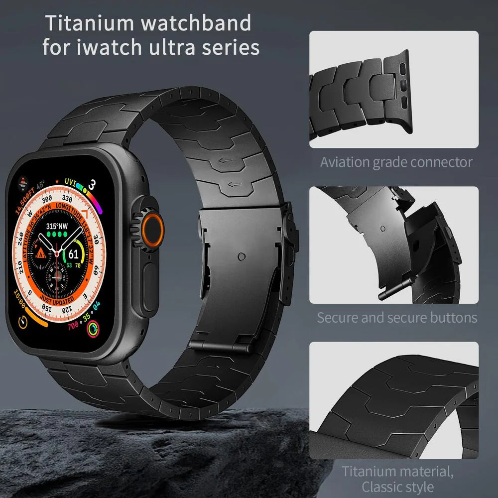 Oracle Titanium Ultra Band For Apple Watch