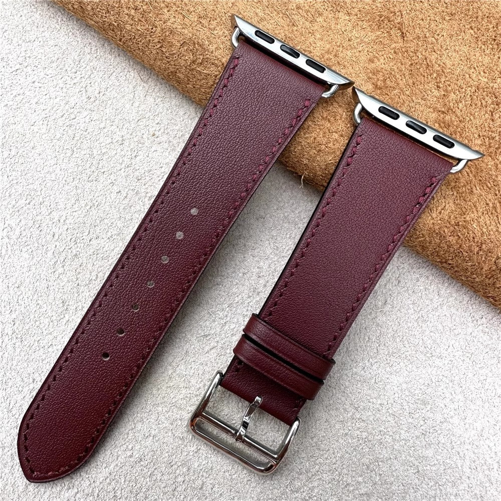 Premium Italian Leather Band for Apple Watch