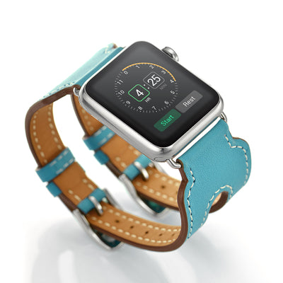 DOUBLE BUCKLE CUFF BAND FOR APPLE WATCH