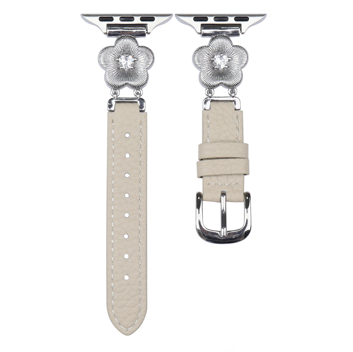 Sparkling Petal Leather Bracelet For Apple Watch