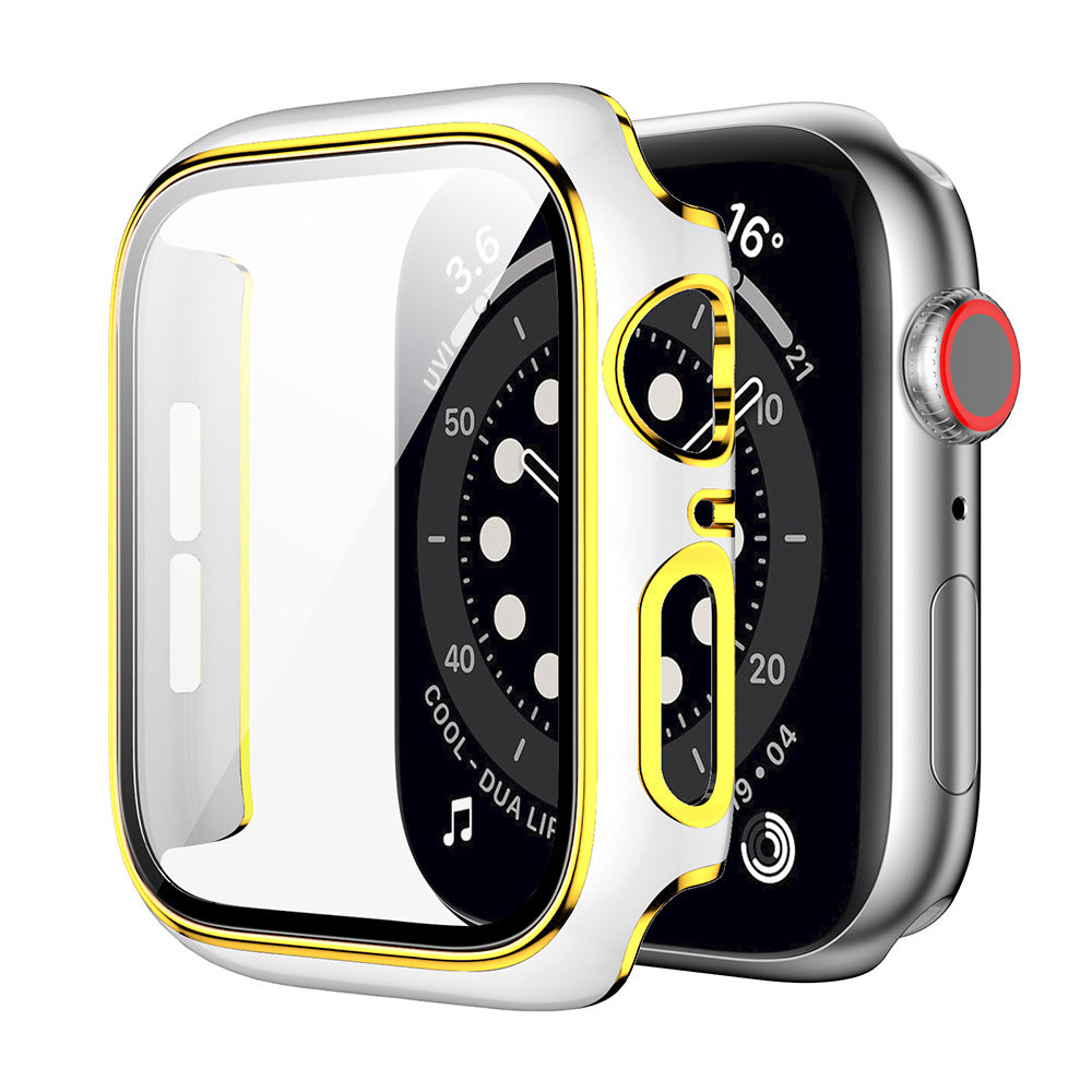 Two-Color Watch Case With Tempered Glass Film