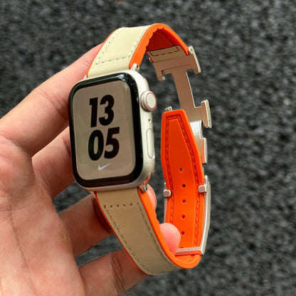 Designer Leather Strap For Apple watch